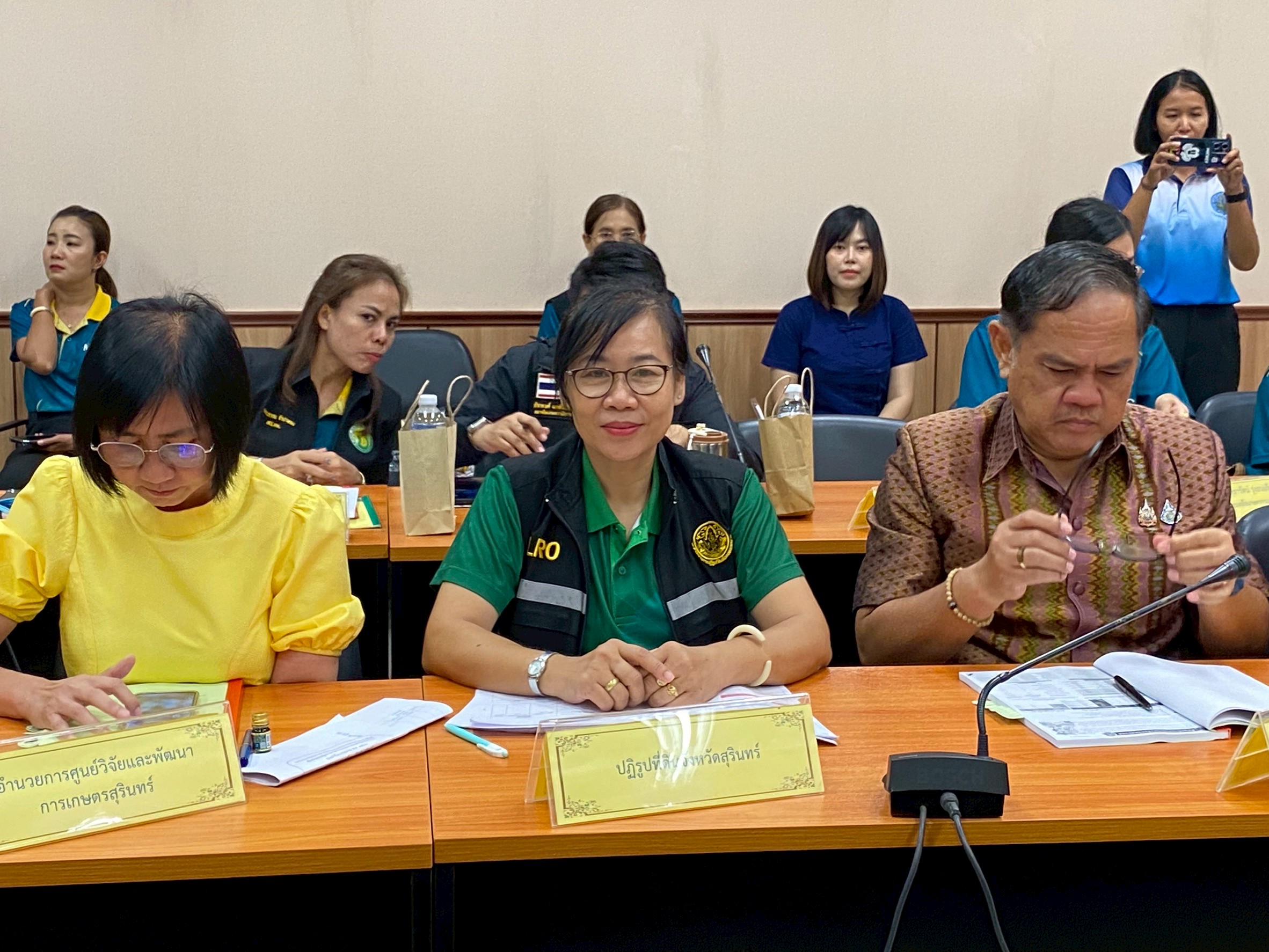 title - ผู้ตรวจราชการกรม ร่วมประชุมตรวจราชการ ของผู้ตรวจราชการกระทรวงเกษตรและสหกรณ์ เขตตรวจราชการที่ 13 รอบที่ 2 จังหวัดสุรินทร์